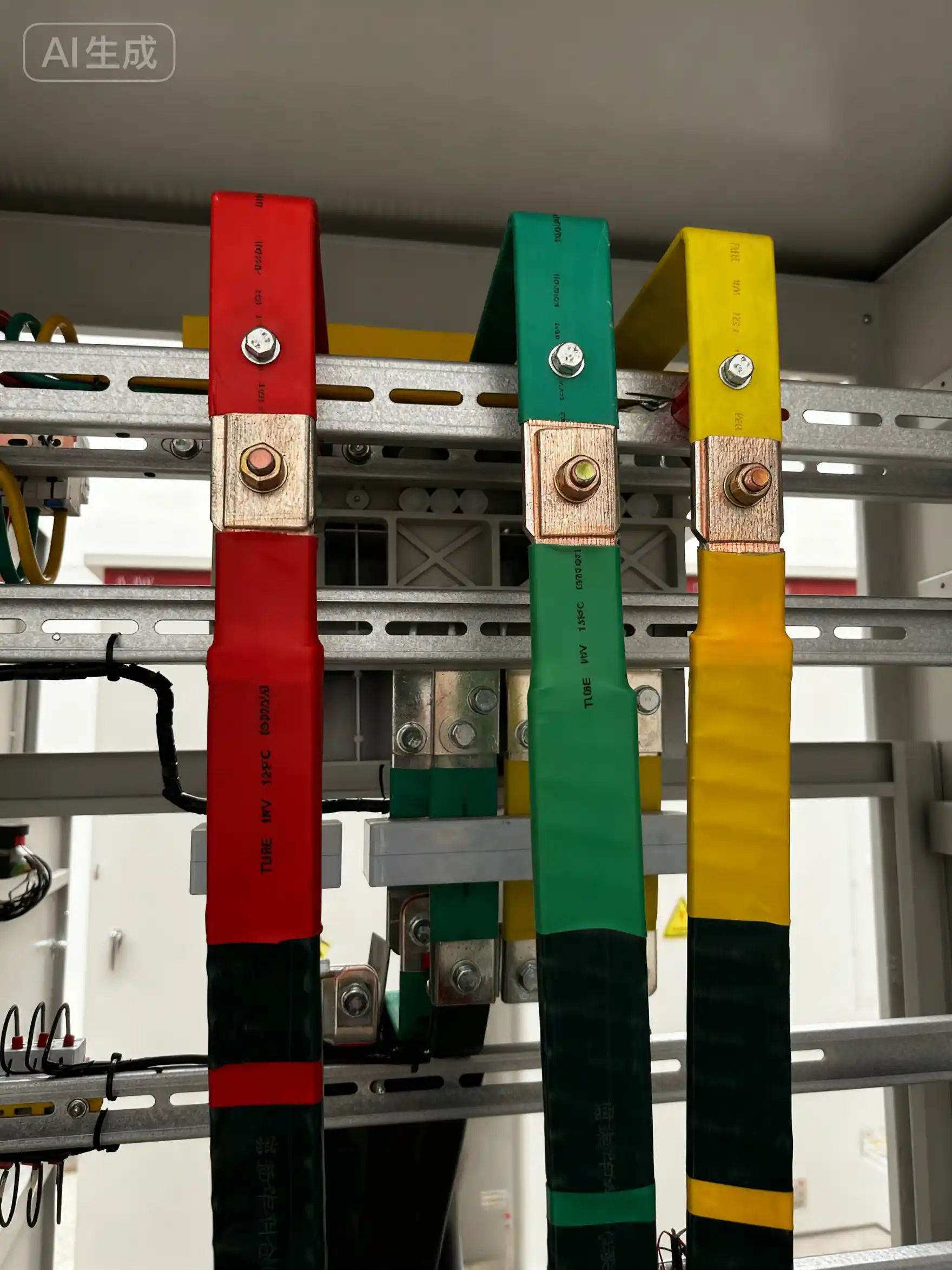 Power System Electrical Busbar Solutions - Power plant flexible busbar installation